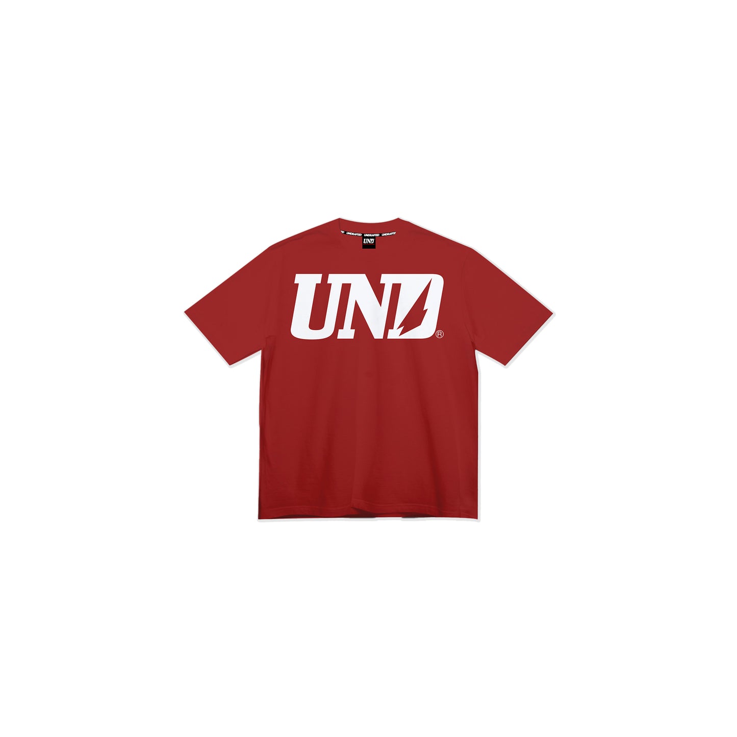 UND Logo Rose Tee in Red