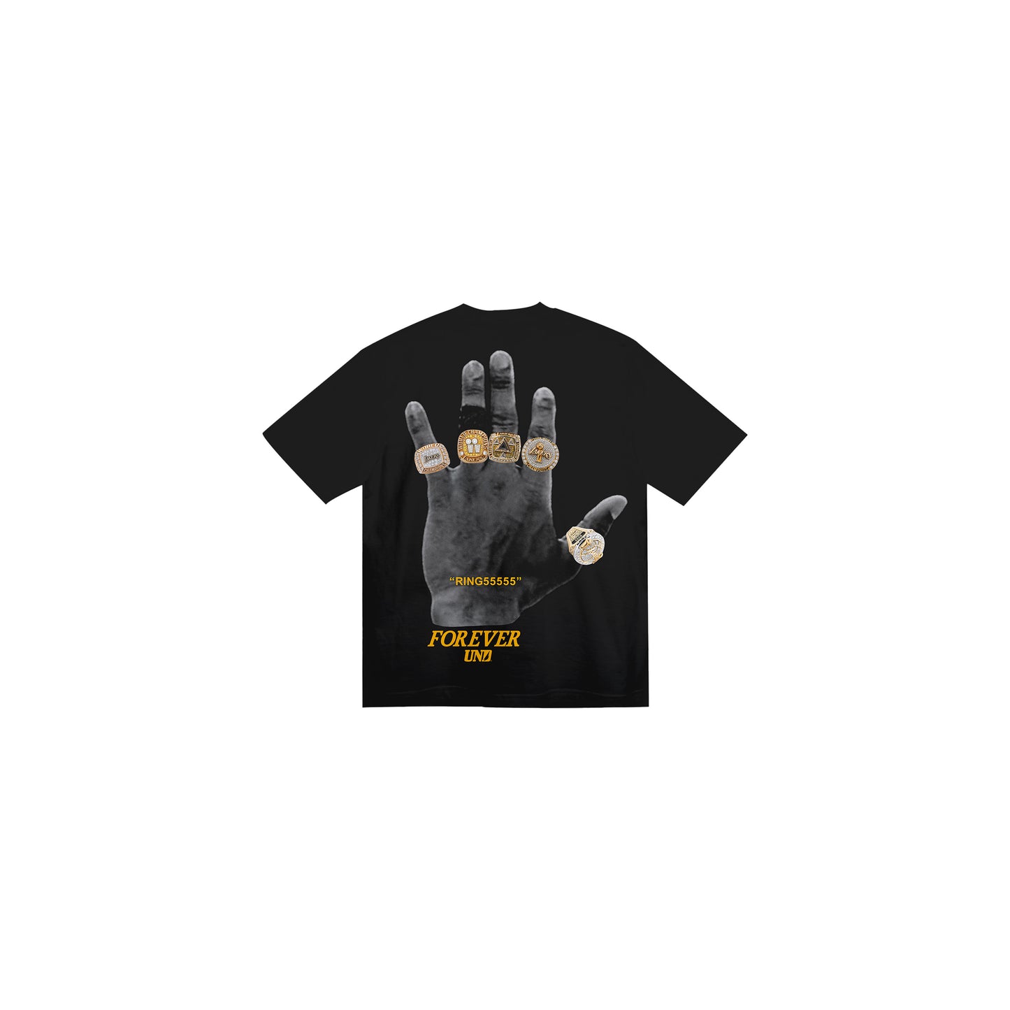 Ringsssss Tee in Black