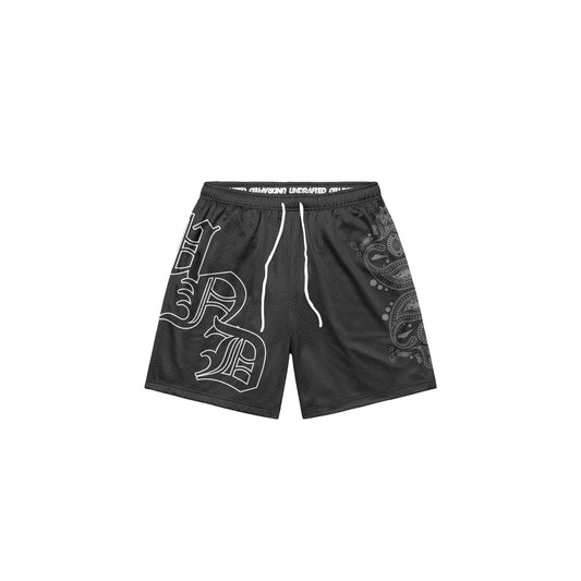 Canterbury Baggy Mesh Shorts in Black