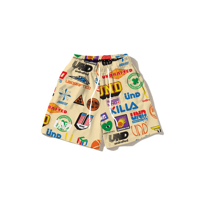 Logos Mesh Shorts