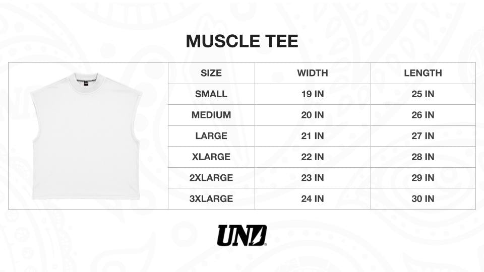 Lifestyle Script Muscle Tee White