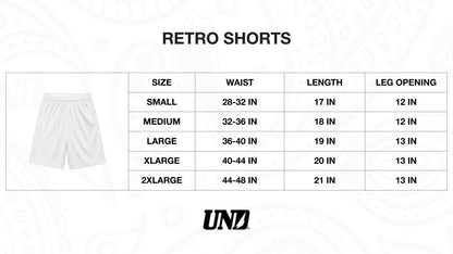 CEASARS Retro Shorts