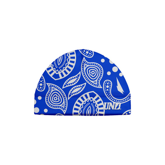 Paisley Skullies Blue