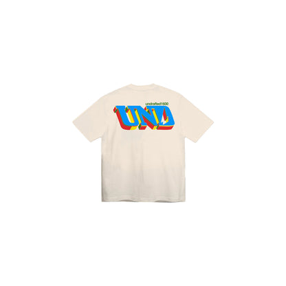 UND Forever Summer Logo Tee Cream