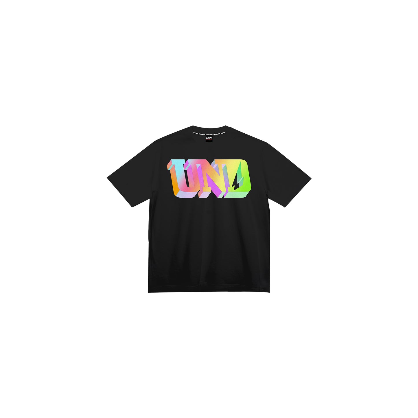 UND LOGO Blend Tee in Black