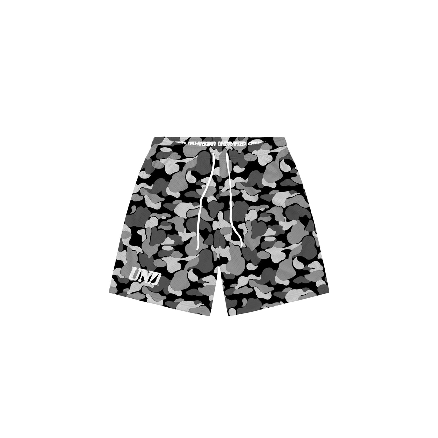 Mono Camou Baggy Mesh Shorts