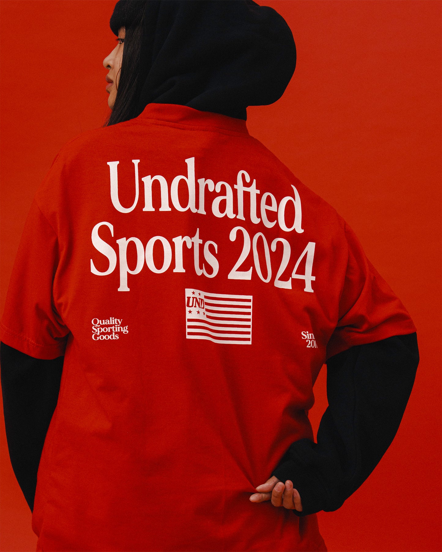 Olympic Tee in Red