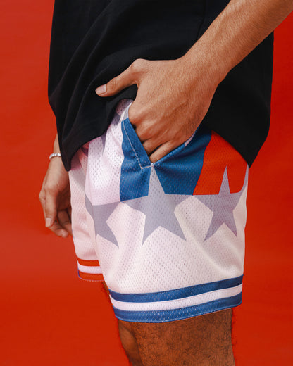 Cream Dream Olympic Mesh Shorts