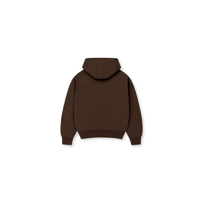 YANK BLING Full-zip Hoodie Brown