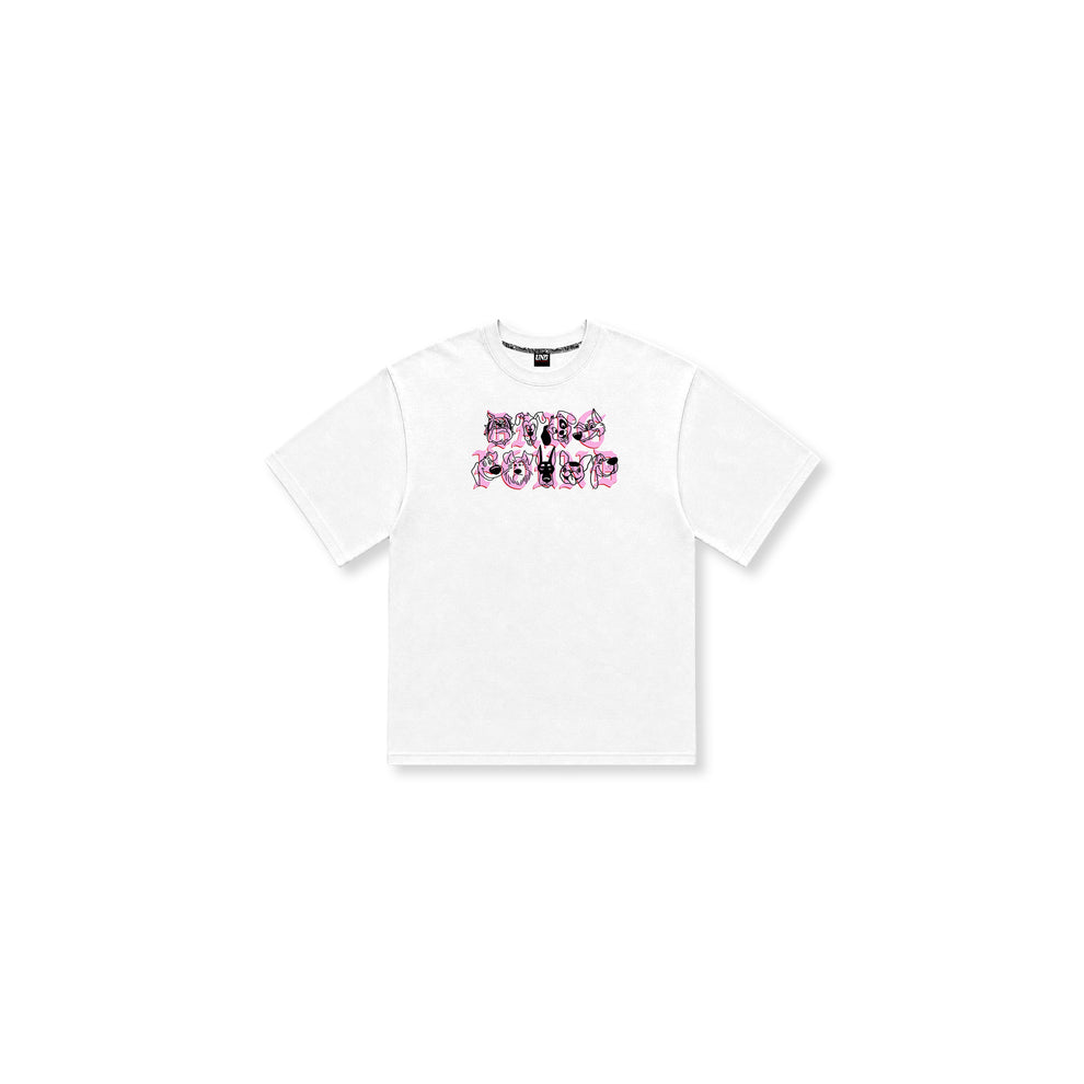 Chart. Skip Icon D.P Icons Tee White – UNDRAFTED