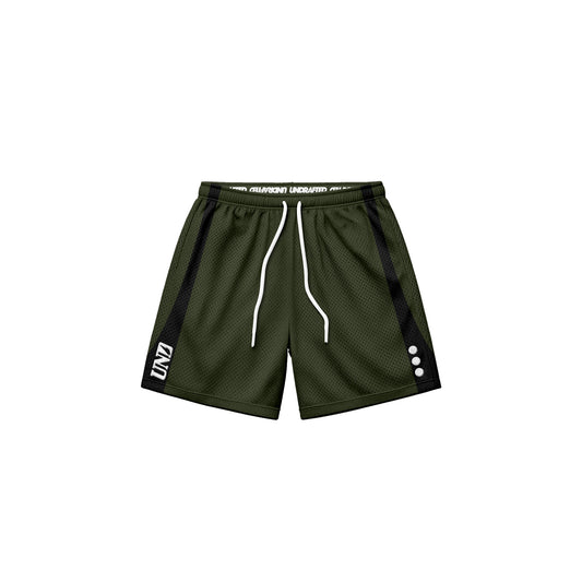 FUNDA athlētikós Baggy Mesh Shorts in Green
