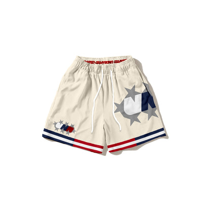 Cream Dream Olympic Mesh Shorts