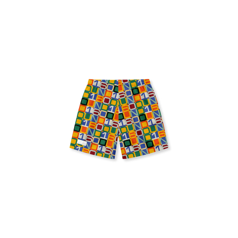 Scrabble Baggy Mesh Shorts