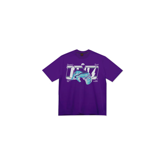 F. Through Tee in Violet