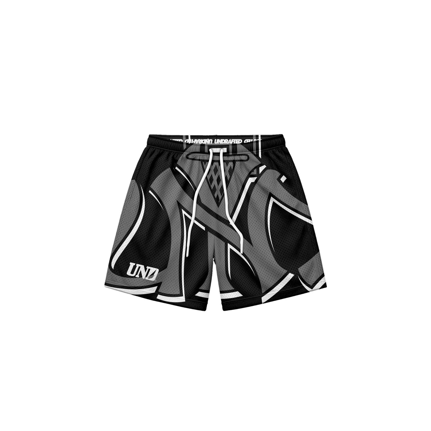 Yank Mono Baggy Mesh Shorts